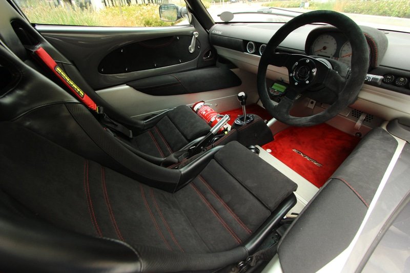 Lotus Exige Intérieur Alcantara